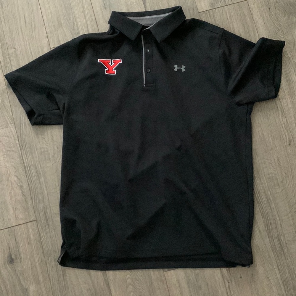 YSU UA Black XL Polo